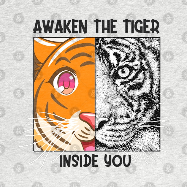 Awaken The Tiger Inside You Malayan Sumatran Bengal Tiger by GraphicsLab